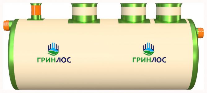 ГРИНЛОС Ливневая канализация 18-2300 стеклопластиковая