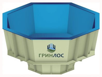 ГРИНЛОС Купель 2000*2000*1000 Восьмиугольная